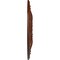 Ekena Millwork Bordeaux Ceiling Medallion (Canopies up to 3 1/4"), 22 5/8"OD x 1 3/4"P, Burnished Mahogany Crackle CM22BOBMC - alternate 4